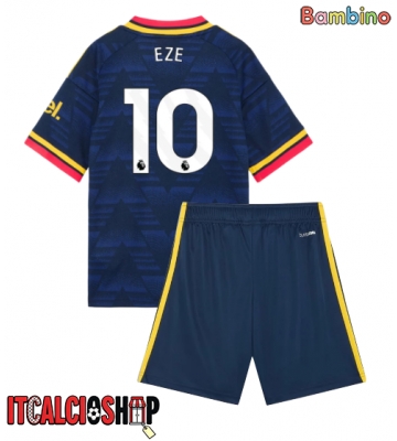 Arsenal Eberechi Eze #10 Seconda Maglia Bambino 2026-27 Manica Corta (+ Pantaloni corti)